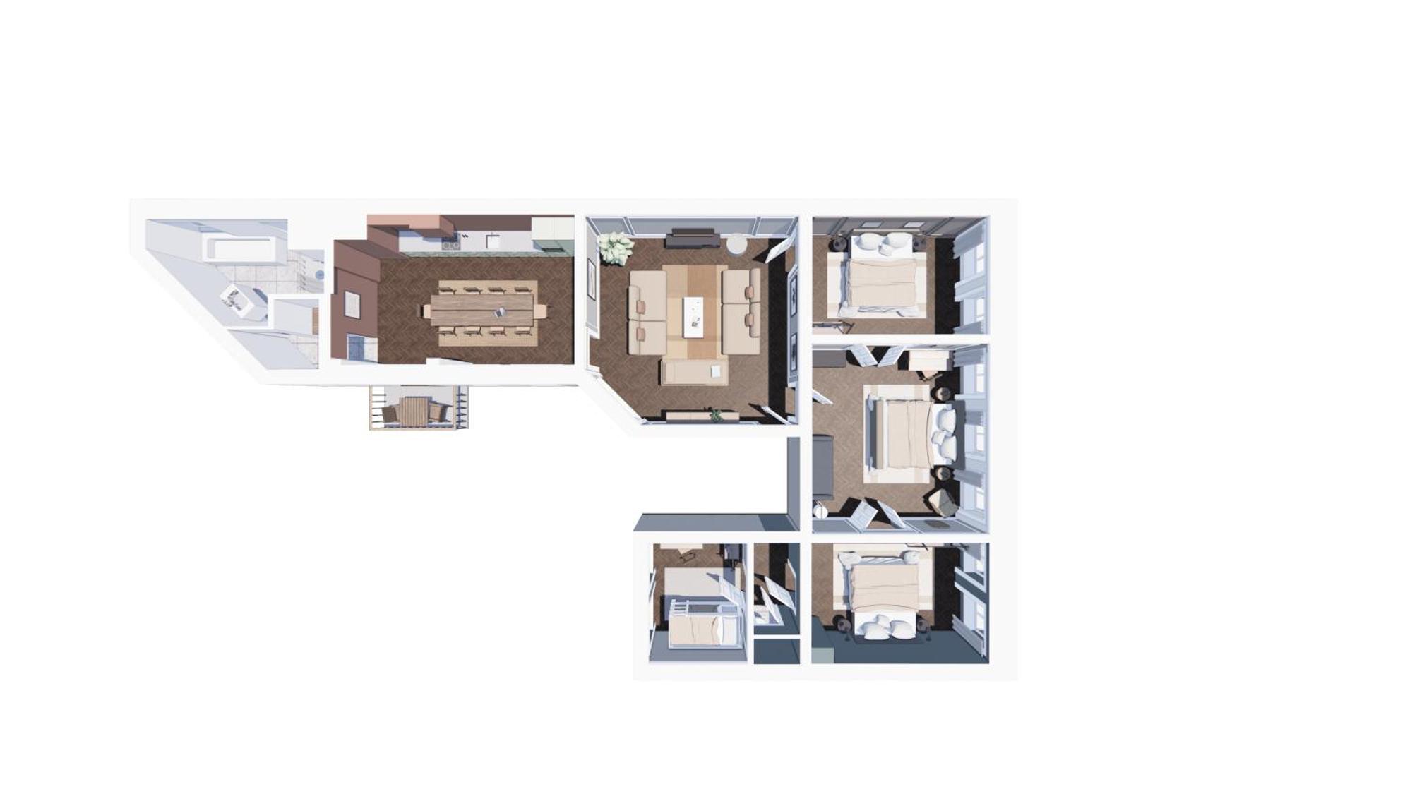 Stylish 4 Bedroom Apartment In Cph City Kopenhagen Bagian luar foto